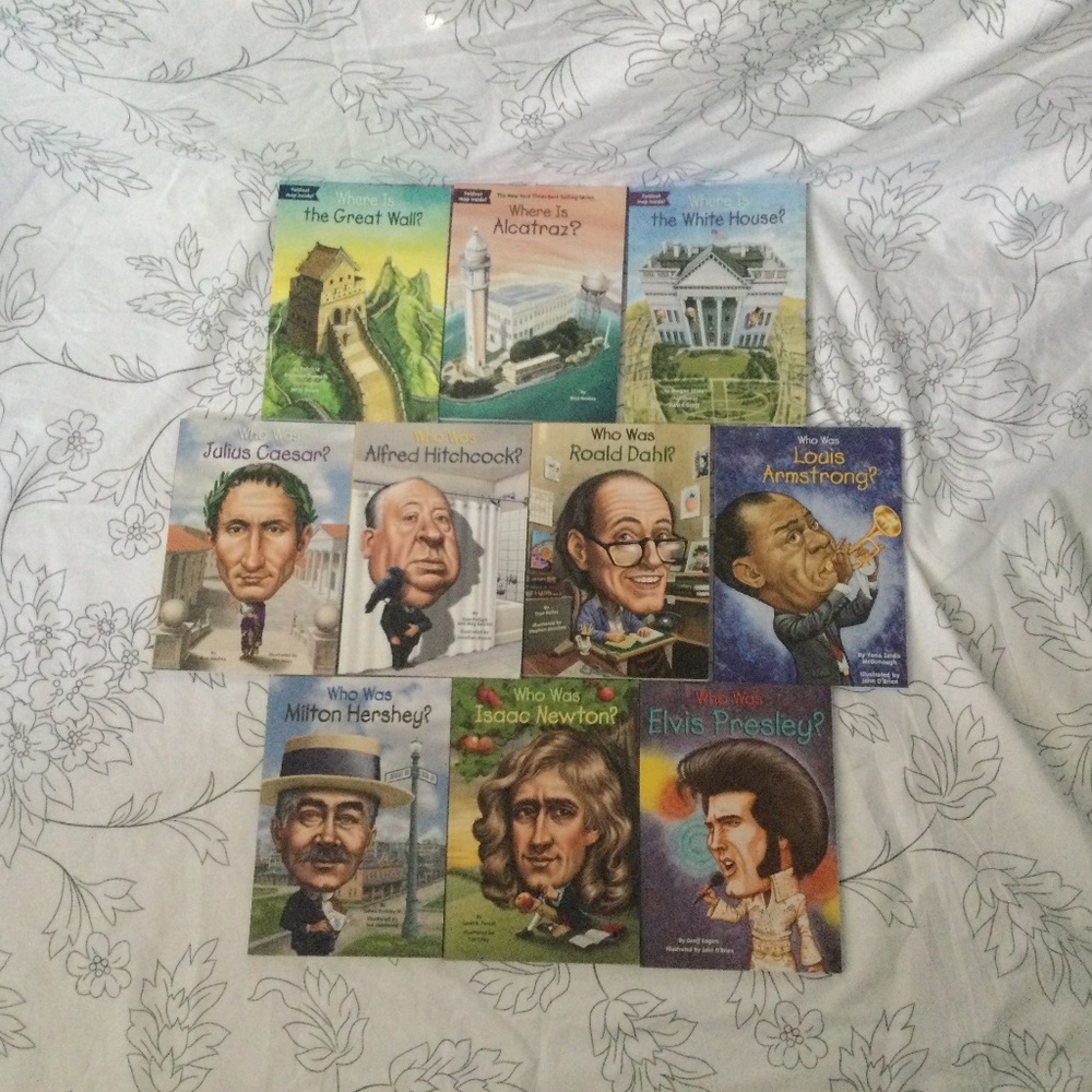 Bundle of 10 Who Was/Where Is Series